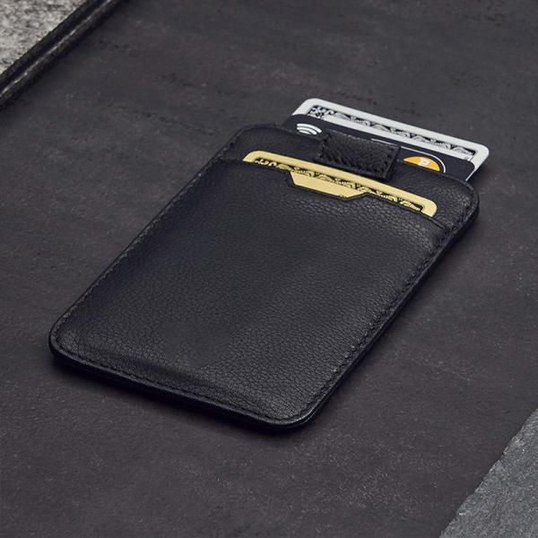 Fashion Style Rfid Blocking Men's Pu Leather Wallet with Zipper and Card Holder Pocket