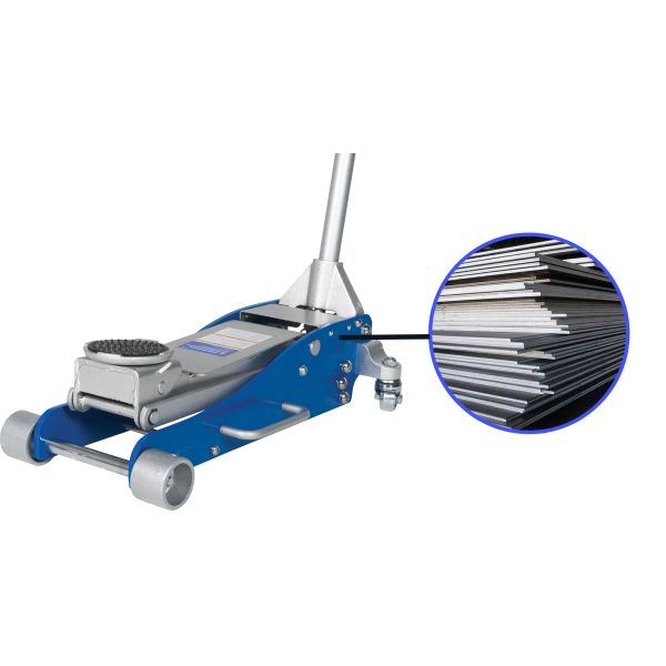 Ремонт 2Ton алюминиевый стальной гидравлический поднимаясь Джек тележки автомобиля