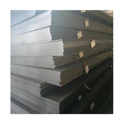 Q235B Q345B Chapa de aço carbono preto cinza quadrado chapa de metal galvanizado a quente