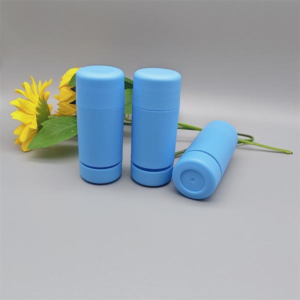 Impresión a color vibrante de alta calidad en barra de bálsamo desodorante con capacidades de 15g, 30g, 50g y 75g, utilizado para cosméticos