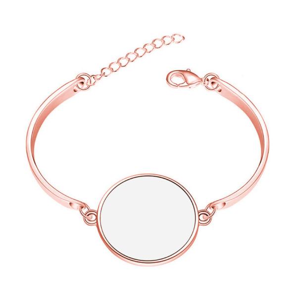 Bijoux pour femmes élégants vierges de sublimation Bracelets DIY Personnalisé Sublimation Charmes Bracelets