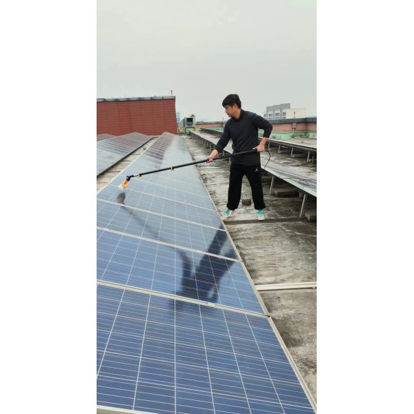 3 Section Customized 16FT-20FT-24FT Telescopic Window Cleaning Pole Water Fed Brush Kit