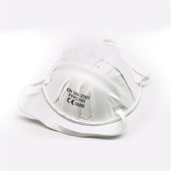 Eco Friendly Lightweight Ffp2 Dust Mask , Cupped Face Mask For Public Place