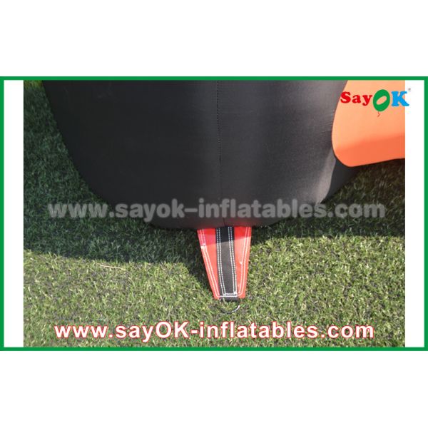 Раздувной шатер 20m апельсин дома и дом шатра воздуха черной ткани Оксфорда раздувной для на открытом воздухе события