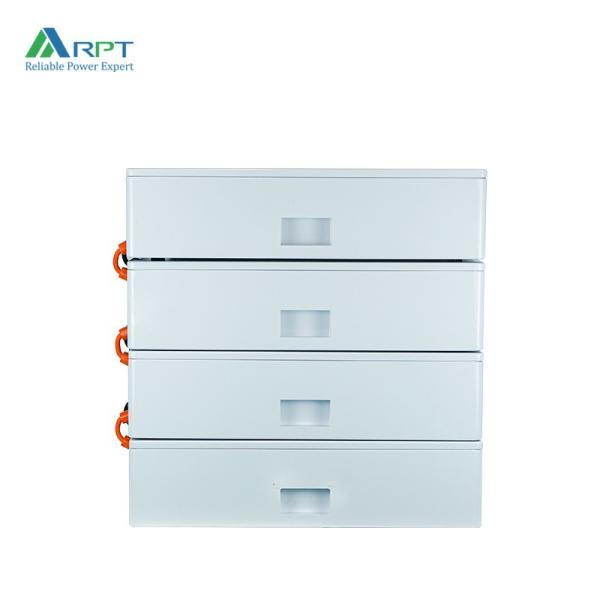 Modular Stackable Household Energy Storage Battery 51.2V 100Ah/200Ah/300Ah/400Ah