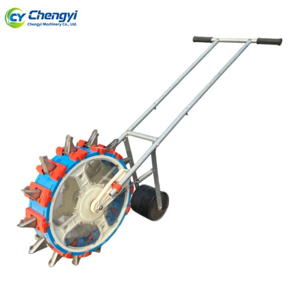 Hand Push Seeder for Precise Sowing with Lightweight Design and Uniform Seed Spacing