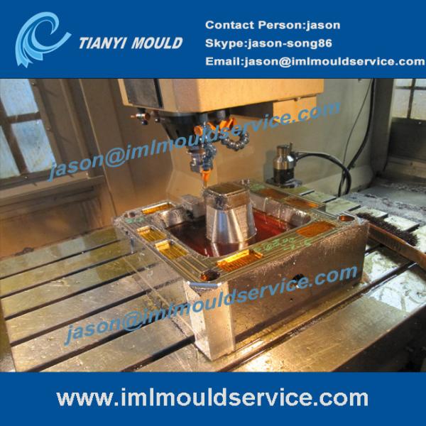 500ml dry fruit packaging plastic container mould, thin wall containers moulding tooling
