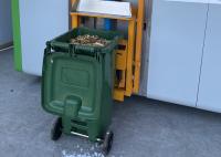 Adubo posto solar automático da máquina 2000kg/Day da reciclagem de resíduos do alimento do PLC
