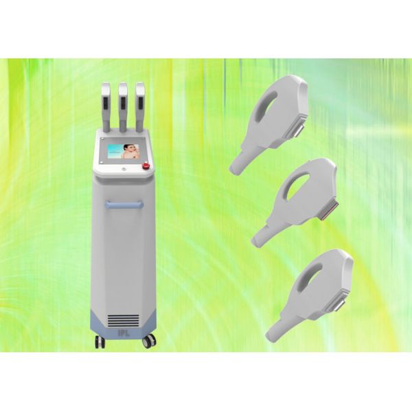 Hottest!intense pulsed light  hair removal skin rejuvenation machine Chinese supplier with 3 handle for spa and clinic