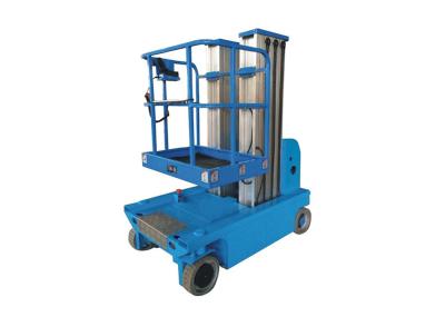 Electric Double Mast Forklift Aluminum Alloy By Automatic Electric Lift Platform 200kg Walking Load