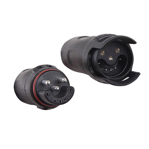 8 Pin Electric Bike Connector For New Energy Scooter Ebike Charger Battery Dustproof