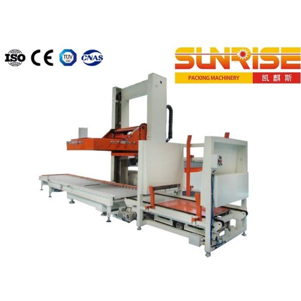 Carton Box Robotic Bag Palletizer , Bag Palletizer Machine 40 Ctns/Min