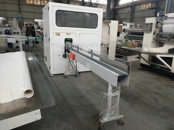 New Product Automatic Facial Tissue Cutting Machine For Sale 90cuts/Min