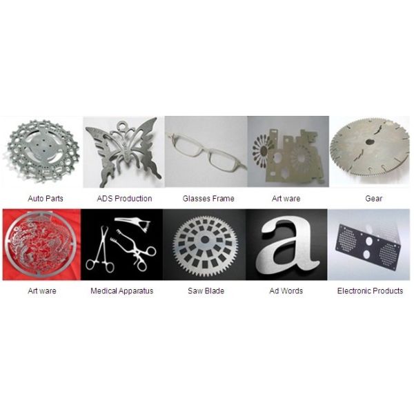 Red Light Positioning Metal Laser Cutting Machine Computer Control Technology