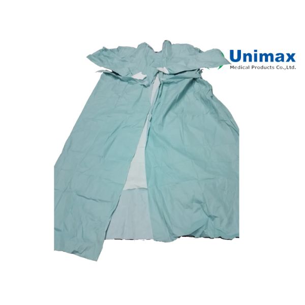 60gsm 3XL Spunlace Sterile Surgical Gowns