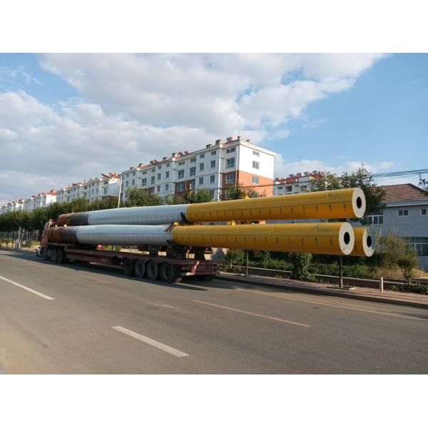 Ssaw Piling Steel Pipe For Deep Foundations And Transfer