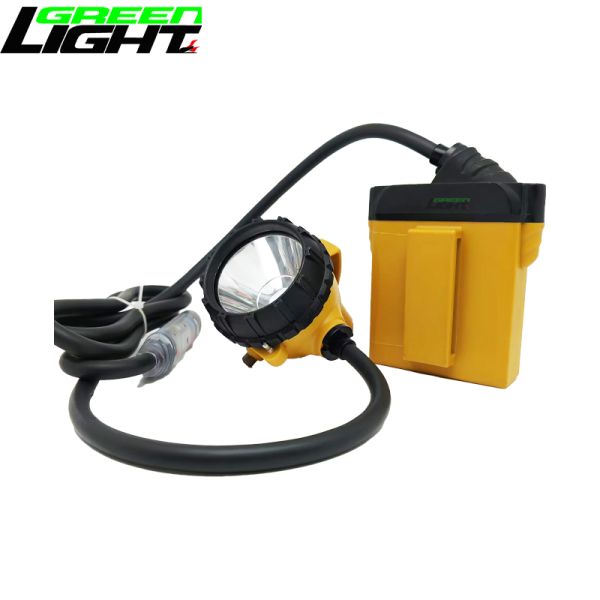 Rechargeable 25000lux Mining Cap Lamp  Led Waterproof 10.4Ah Miner Headlamp