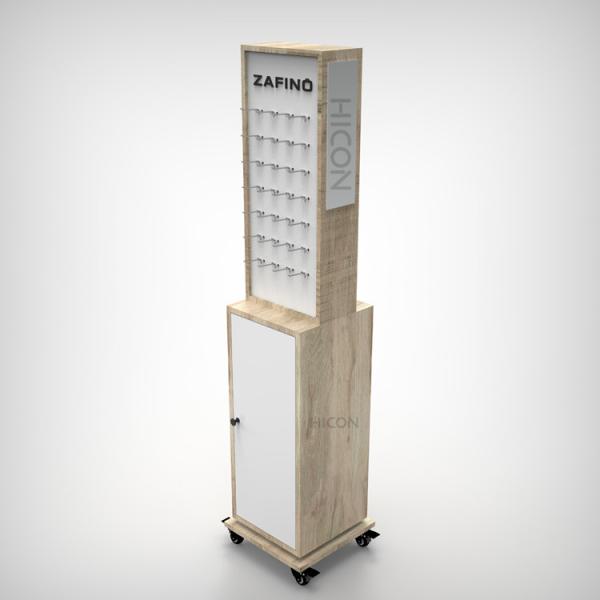 Custom Flooring Display Stands Rotating Jewelry Display Stand For Retail