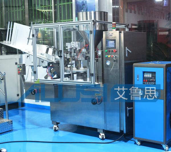 Automatic toothpaste, ointment, cosmetic cream tube filling sealing machine
