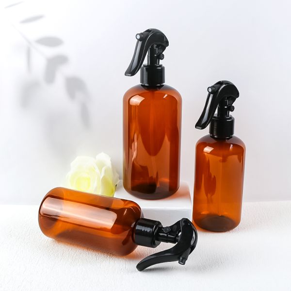 Modular Trigger Spray Bottles with Replaceable Sprayer Heads, Eco-Friendly Recyclable Plastic & Leak-Proof Lockable Trigger