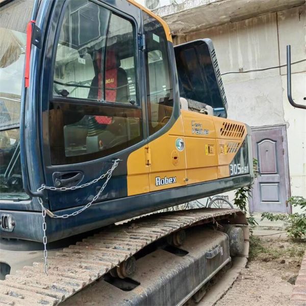 Original Used Hyundai R305LC-9T R305 Excavator in Shanghai Good Health and Durability