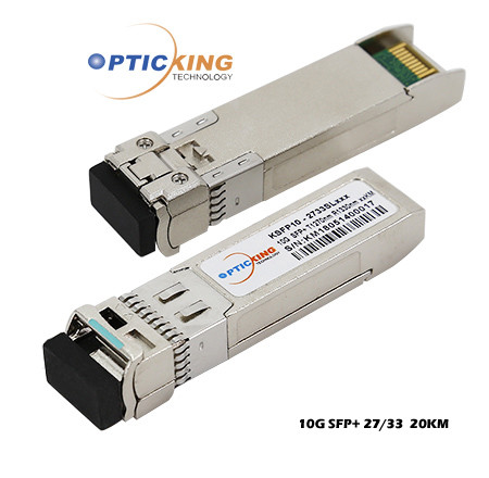 модуль TX1270nm/RX1330nm 10Gbps SFP+ приемопередатчика 20km SFP+