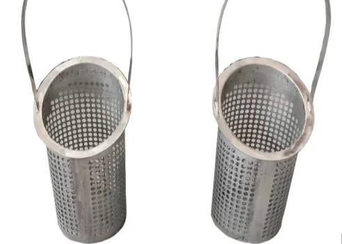 Custom Stainless Steel Perforated Filter Tube with Handle