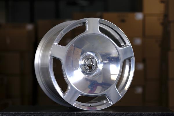Cnc Machining Polished 19x8 5x112 Wheels Forged Aluminum Rims For Maybach S500