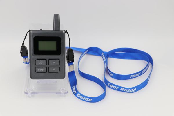 200 Meters Distance Wireless Audio Tour Guide Systems For Church Translation / Training