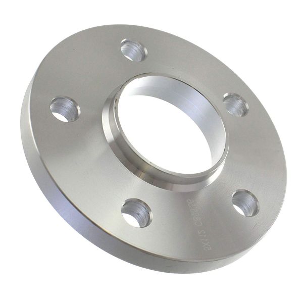 15mm Thick | Hubcentric Silver Wheel Spacers | 5x130 | Porsche VW Audi | 71.6mm