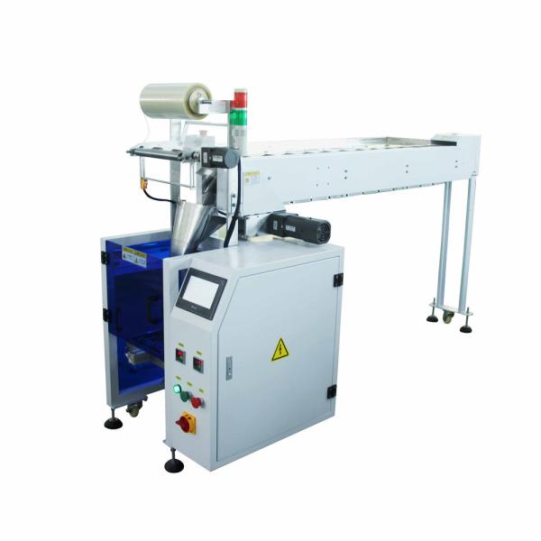 Vertical Counting Manual Feeding  Chain Bucket Type Hardware  Bag Sealing Packing Machine