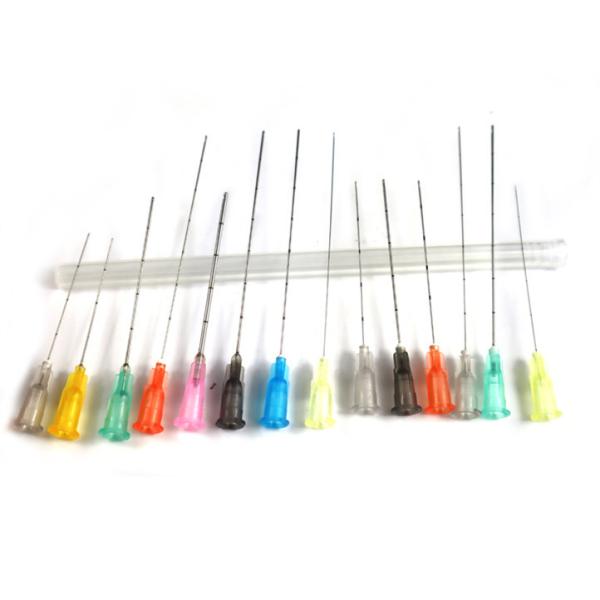 Hypodermic Disposable Micro Cannula Needle Blunt Tip With Flexible