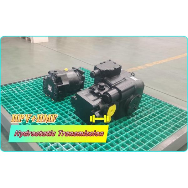 Machines de sillage à entraînement hydrostatique, transmission, boîtier en contreplaqué, pompes hydrauliques