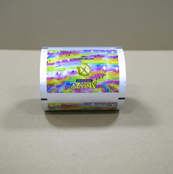 High-Resolution Printing Cartoon Card Packaging Roll Film For Children Toys Cards Packaging