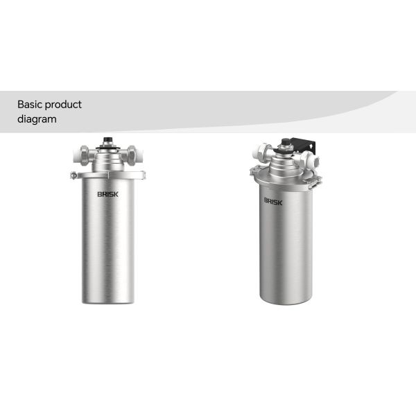 304 Stainless Steel Water Pre Filter with 5 Micron Filtration and 5000 Liters/Hour Flow Rate for Whole House Use