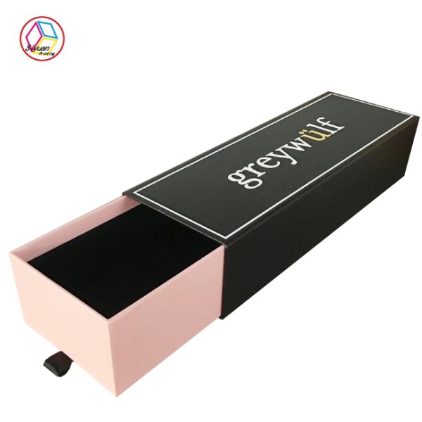Luxury Fancy Paper Gift Box , Birthday Gift Box Embossing Finishing