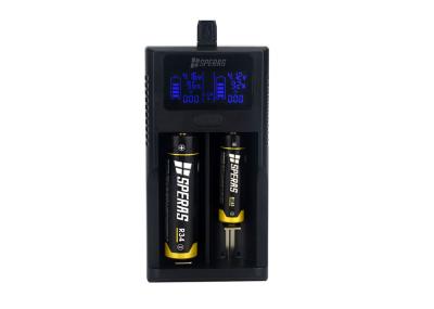 Multifunctional LCD Screen 17670 18350 USB Battery Charger