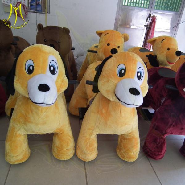 Hansel durable material battery coinchina fun equipment baby toys electric motor car moving animals battery operated