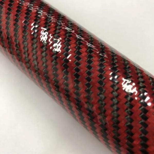 TPU 3K Carbon Fiber Fabric Shoes Belts Wallets Bags Hats Accesories Material