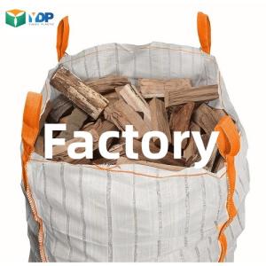 240GSM Rectangular Jumbo Bag 1 Ton Chain Lock Breathable Ton Bag For Potato