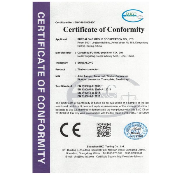 MOQ 1000 штук оцинкованной стали U-образный крепеж для стенки крепеж труб монтаж