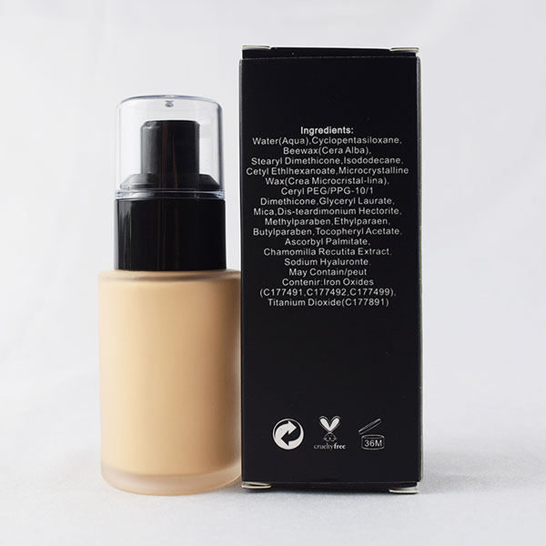 Cruelty Free Private Label Beauty Waterproof Liquid Foundation