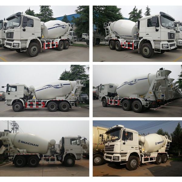 6m3 Mix Tank CCC Certification 10 Cubic Meters Self Loading Cement Concrete Mixer Truck