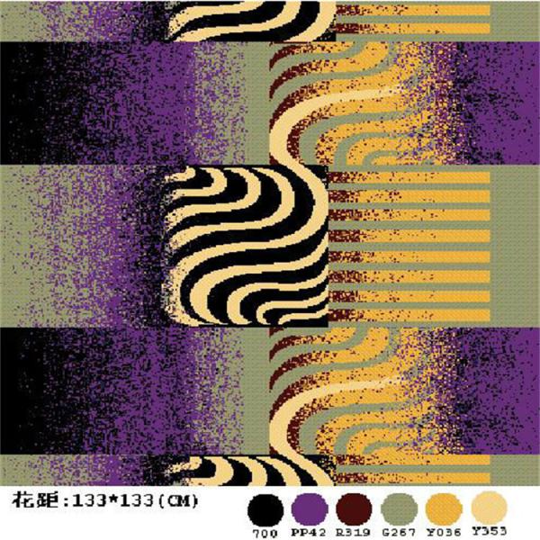 Indian Style PVC Carpet Flooring / Plastic Floor Covering Carpet Cut Pile