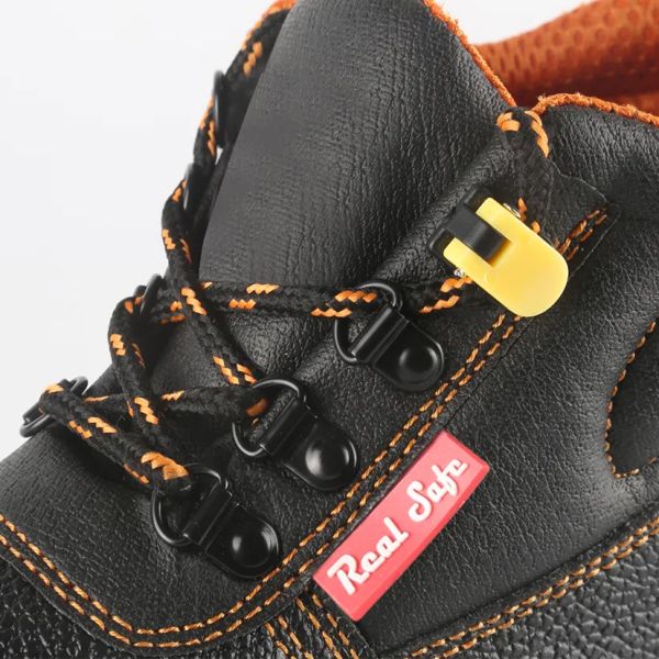 Anti Impact Industrial Safety Shoes S1P / S3 Leather Work Shoes