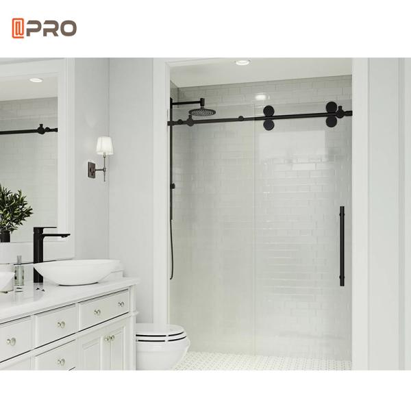 Enclosure Aluminum sliding glass barn door for Shower Room