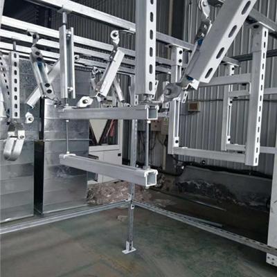Weather Resistant Trapeze Seismic Bracing Restraints For Electrical Equipment