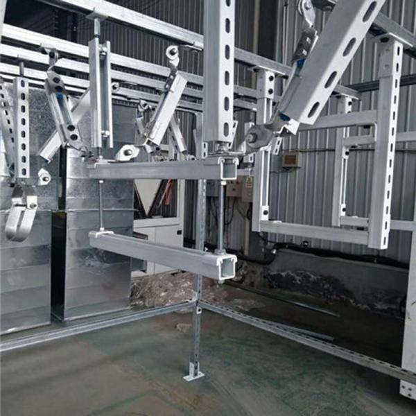 Weather Resistant Trapeze Seismic Bracing Restraints For Electrical Equipment