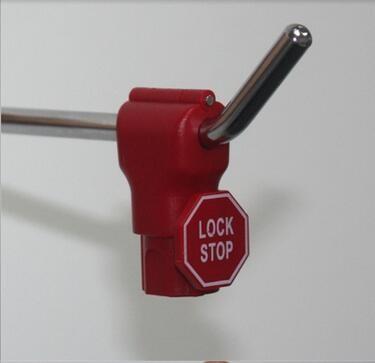 COMER supermarket antitheft red 5mm magnetic security stop lock / stoplok / magnetic peg hook