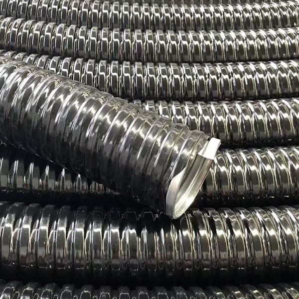 Tubo de metal con recubrimiento de PVC conducto de metal para la industria